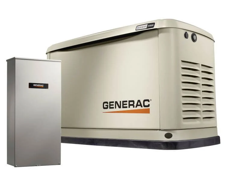 Generac Generator and Transfer Switch